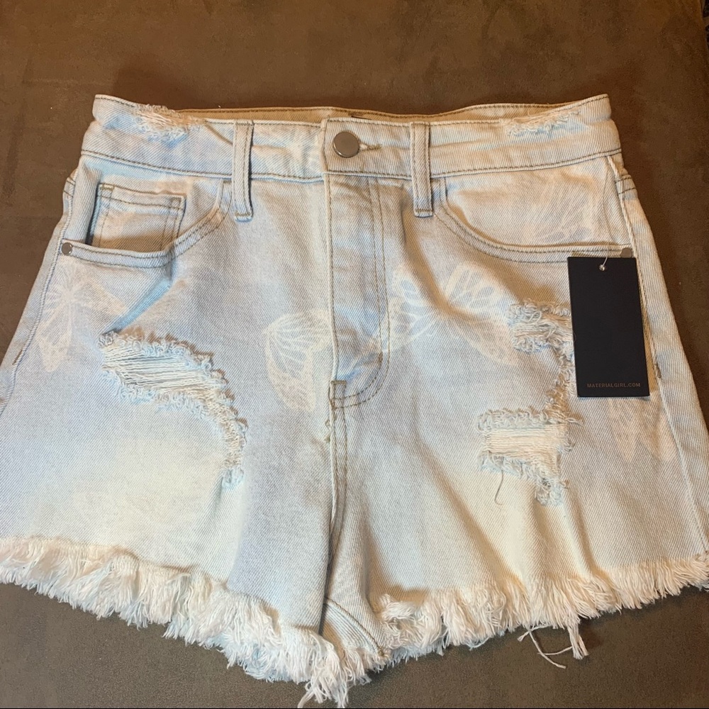 Material Girl Jean Shorts